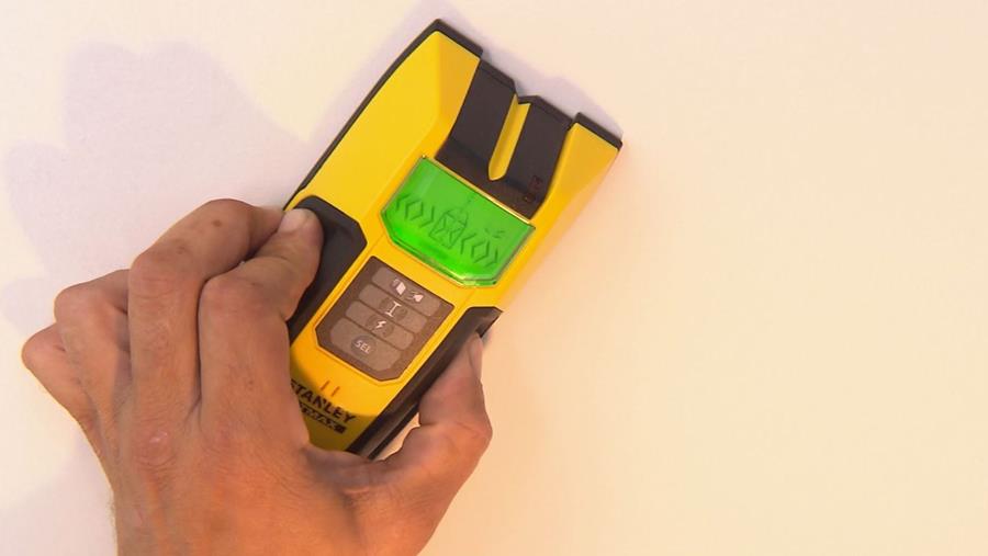 plaats bepalen wandscanner