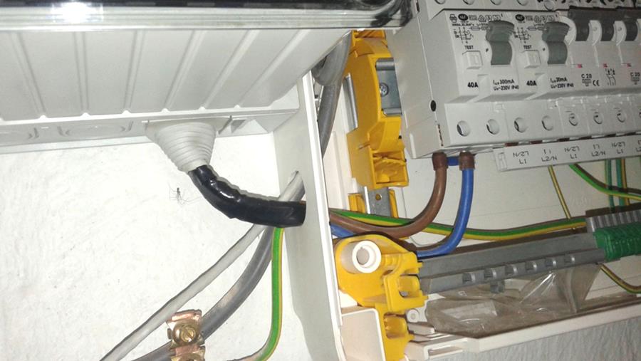 isolatiefout bekabeling