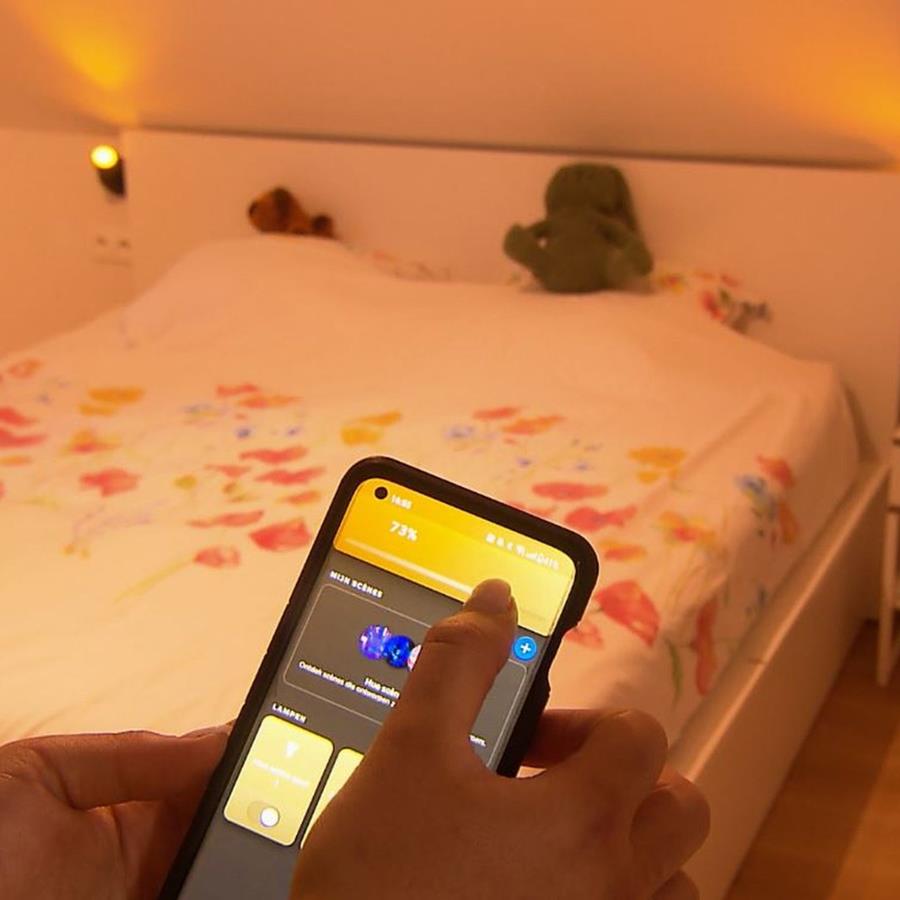 slimme verlichting kopfoto