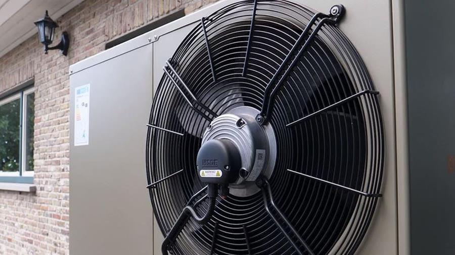 gaswarmtepomp voorbeeldfoto