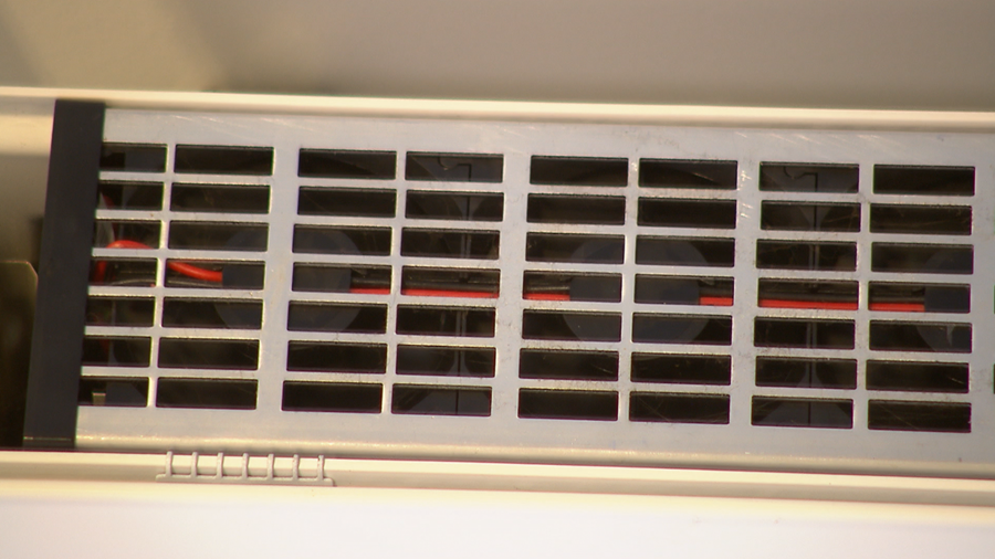 geïntegreerde ventilatoren