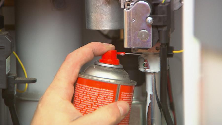 zeepoplossing gaslekkencontrole