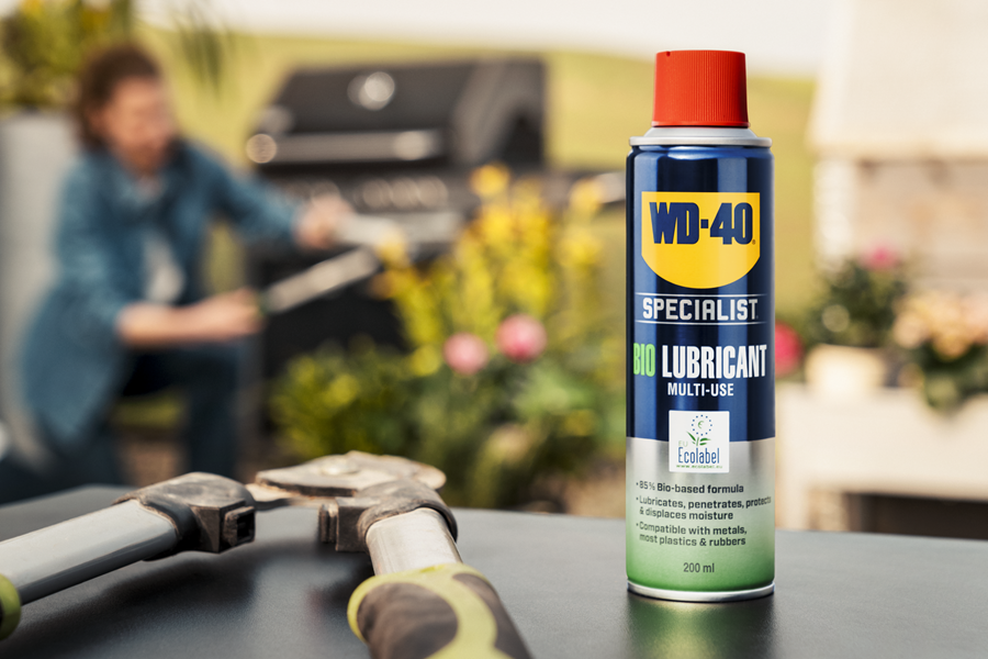 WD-40 zet primeur neer