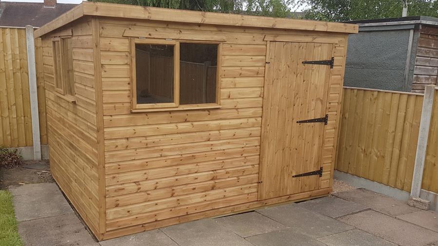 tuinhuis hardhout