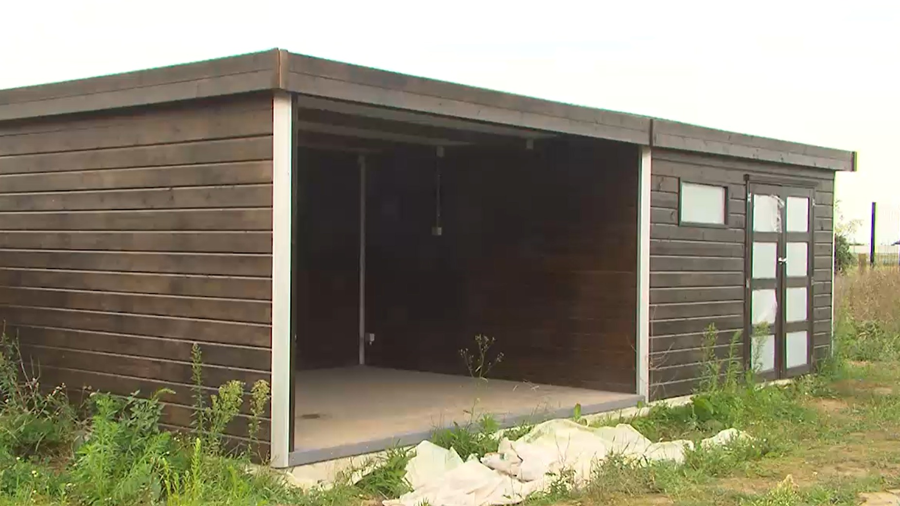 houten tuinhuis abri de jardin