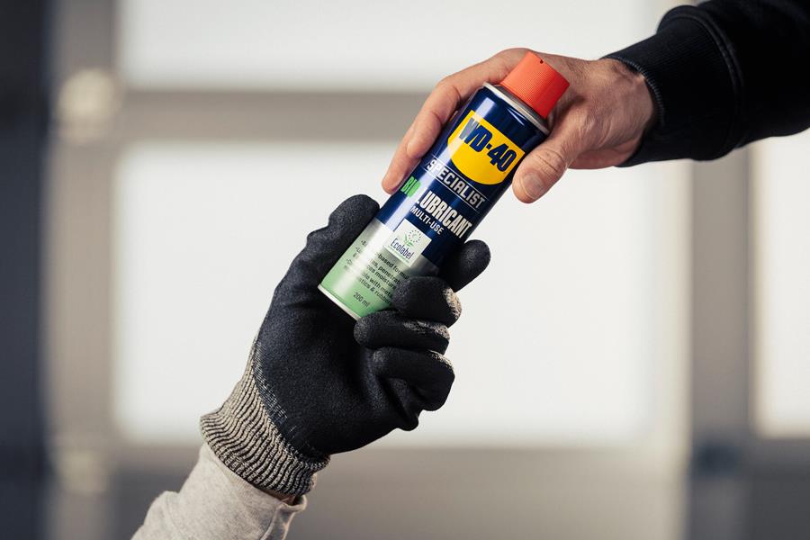 WD-40 Specialist® Bio Lubricant combineert multifunctionele prestaties met een formule die voor 85% uit bio-gebaseerde ingrediënten bestaat