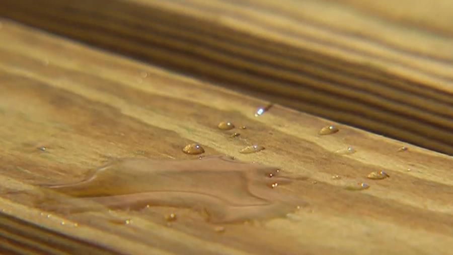 water protéger avec huile