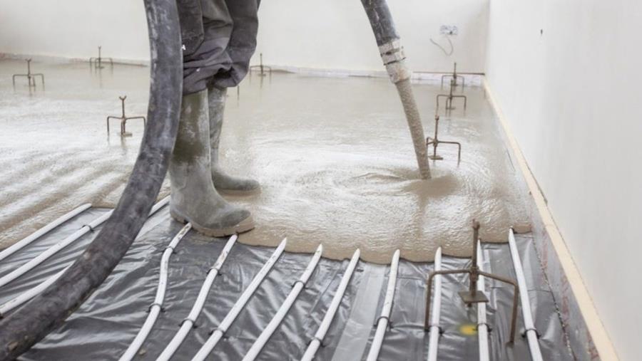 cement chapevloer