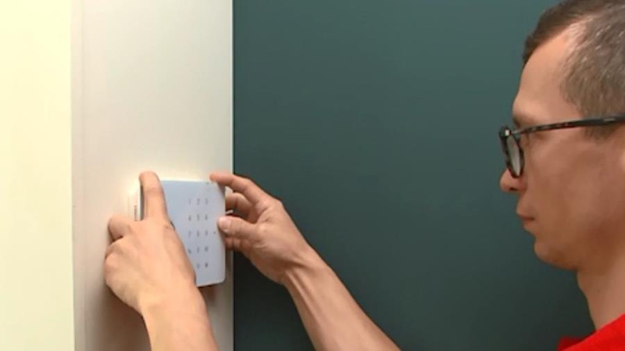 bedieningspaneel inbraakveilig