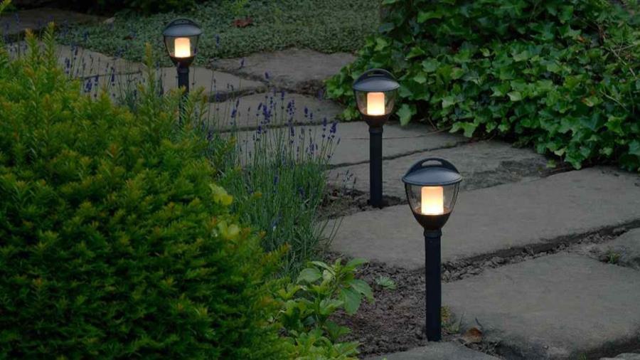 tuinpalen tuinverlichting