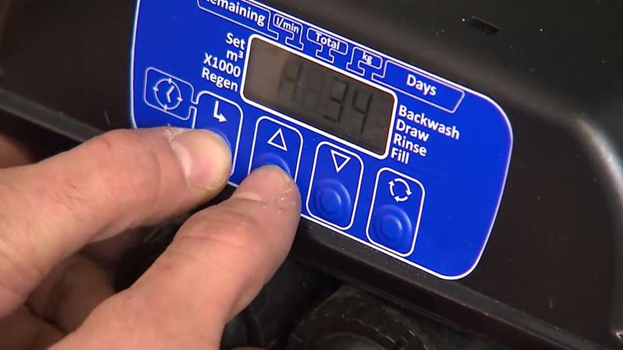 meten en bijregelen waterontharder