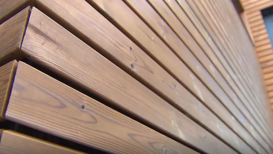 hout gevel gevelbekleding