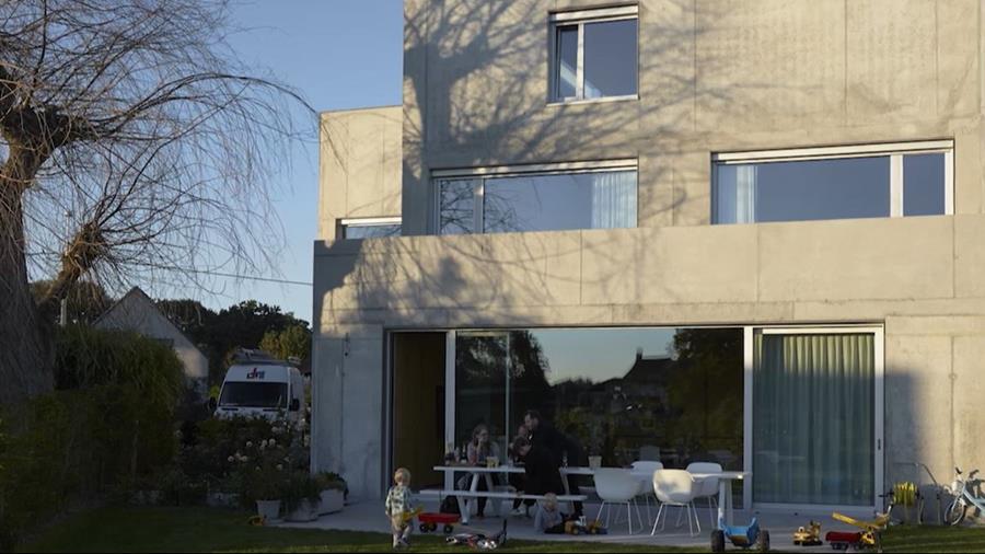 sierbeton gevel gevelbekleding