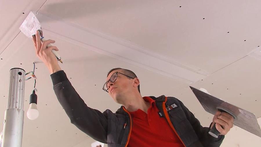 wat nodig? gipsnaden afwerken