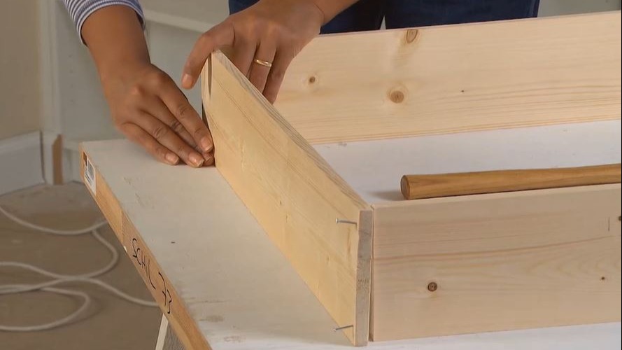 kader droogrek zelf maken