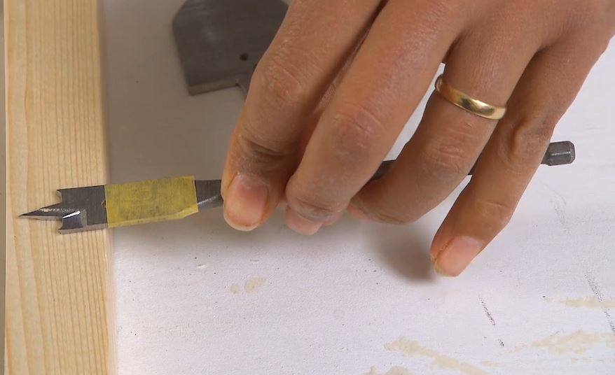 vlinderboor droogrek zelf maken