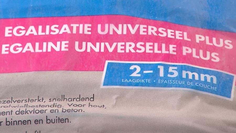 mortel kiezen egaliseren vloer